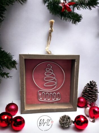 Framed Holiday Ornament - Image 4